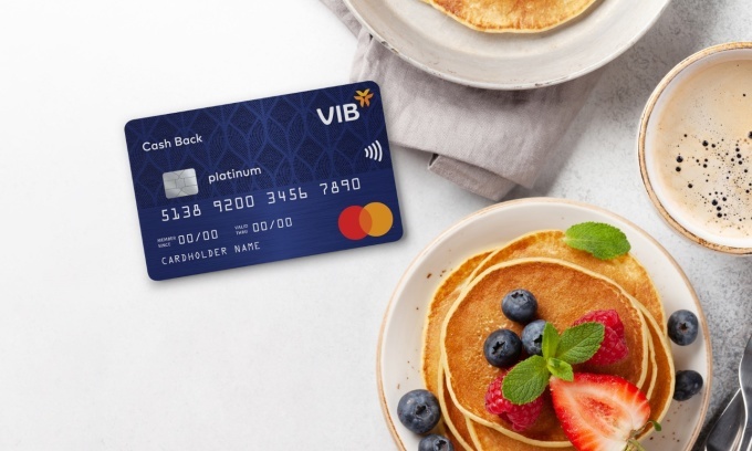 VIB tặng voucher, điểm thưởng cho chủ thẻ tín dụng